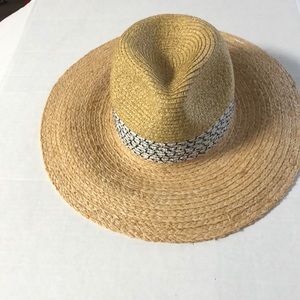 Anna & Ava Paper Straw Fedora hat